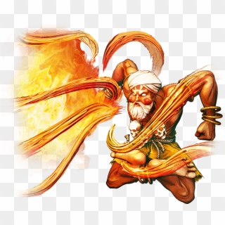 Street Fighter Clipart Indian - Street Fighter Dhalsim, HD Png Download