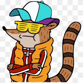Rigby Looking Cool - Rigby Png, Transparent Png