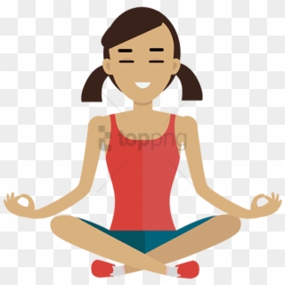 Free Png Meditate Png Image With Transparent Background - Meditation Clipart Png, Png Download