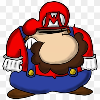 Angry Mario Png, Transparent Png