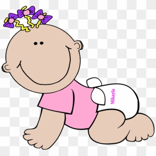 Funny Baby Girl Png - Baby Clipart Transparent Background, Png Download