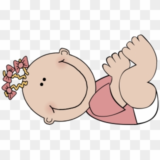 This Free Icons Png Design Of Baby Girl Lying, Transparent Png