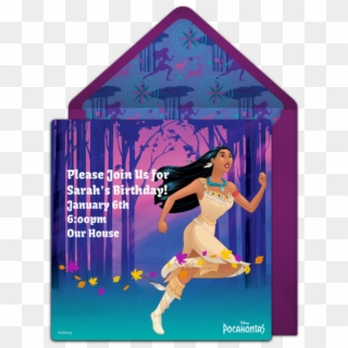 Pocahontas Online Invitation - Poster, HD Png Download