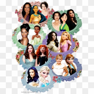 Disney Rapunzel Ariel Jasmine Aurora Cinderella Pocahontas - Disney Princess Voice Actor, HD Png Download