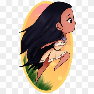 🏳 🌈 Meguh On Twitter - Chibi Disney Pocahontas, HD Png Download