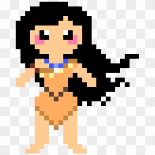 Pocahontas - Pixel Disney, HD Png Download