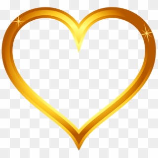 Com/png/gold Heart Png/ - Heart, Transparent Png