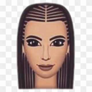 #kimoji #kimkardashian #kim #kardashian #face #emoji, HD Png Download