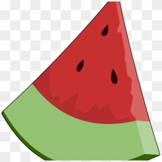 Watermelon Slice Clipart Watermelon Slice Clipart Clipart - Food Clipart Transparent Background, HD Png Download