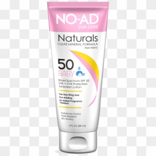 0020 Na Nat Baby Spf 50 Lotion 0 00774 - Suave Smoothing With Cocoa Butter And Shea, HD Png Download