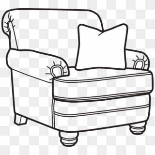 Bay - Armchair Coloring Pages, HD Png Download