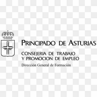 Principado De Asturias Logo Png Transparent - Monochrome, Png Download