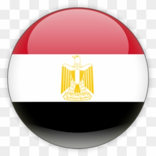 Egypt Flag Circle Png, Transparent Png