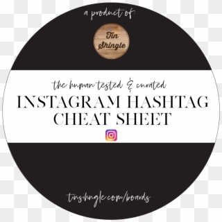 Instagram Tag Png - Circle, Transparent Png