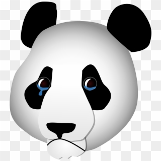 File Sad Panda Svg - Sad Panda, HD Png Download