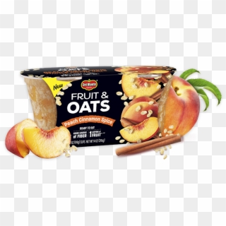Fruit And Oats Peach Cinnamon - Del Monte Fruit And Oats, HD Png Download