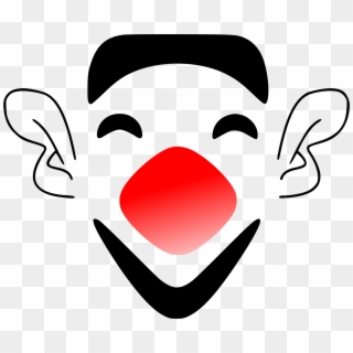 This Free Icons Png Design Of Laughing Clown Face, Transparent Png