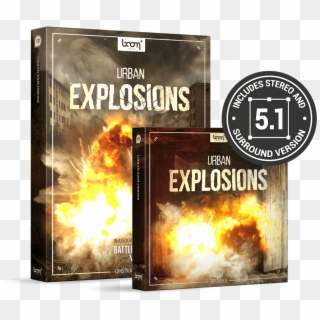 Urban Explosions Bundle - Boom Library Urban Explosions Free Download, HD Png Download