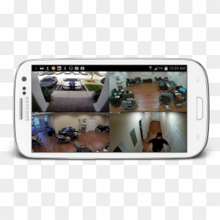 Security Camera Png - Cctv Connect To Phone, Transparent Png