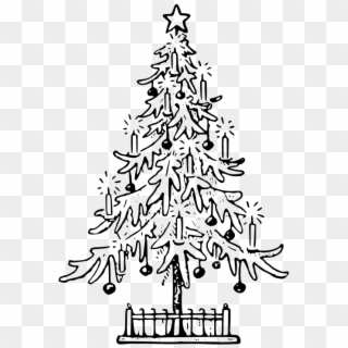 Christmas Tree Images Outline , Png Download - X Mas Tree Outline, Transparent Png