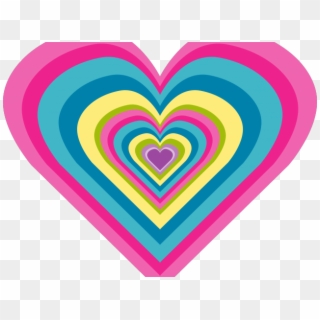 Gems Clipart Rainbow Heart - Clip Art, HD Png Download