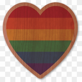 Rainbow Heart Png - Heart, Transparent Png