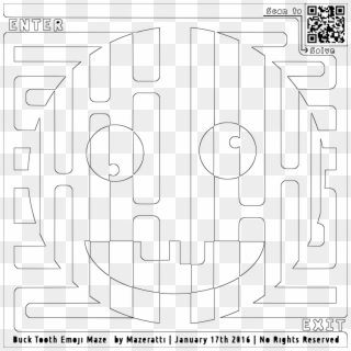 Maze Clipart Medium - Circle, HD Png Download