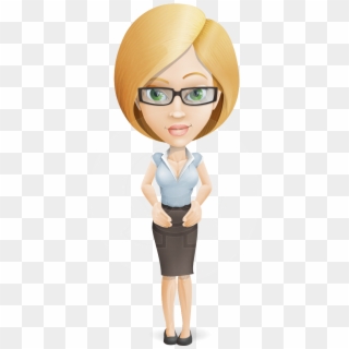 Tish The Stylish - Business Woman Cartoon, HD Png Download