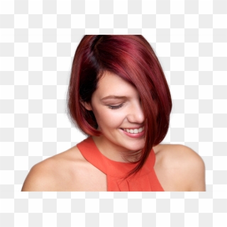 Red Hair Pixie Cut - Cherry Red Hair Looks, HD Png Download