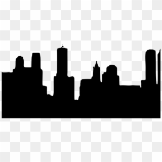 Cityscape Clipart - Architectural Skyline Silhouette, HD Png Download