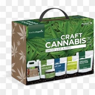 Bluesky Organics Craft Cannabis Kit - Wood, HD Png Download