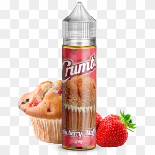 Strawberry Muffin Eliquid - Crumbs E Juice, HD Png Download