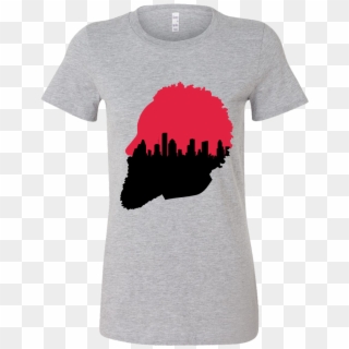 This Awesome Shirt Features A Silhouette Of James Harden - Shirt, HD Png Download