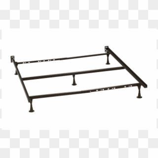 Queen/king Metal Frame With Center Support - Set Up A Bed Frame, HD Png Download