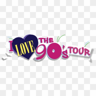 I Love The 90s Tour Logo1 - Love The 90s Logo, HD Png Download
