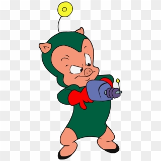 Marvin The Martian Cartoon Character, Marvin The Martian - Porky The Pig, HD Png Download