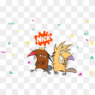 Spilling Administration Includes Nicksplat A Channel - Angry Beavers, HD Png Download