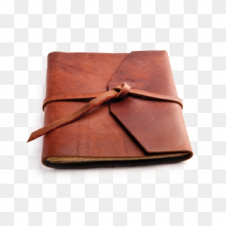 Rustic Leather Journal - Leather Diary Png, Transparent Png