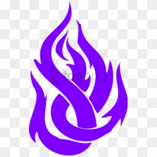 Free Png Download Fire Tattoo Transparent Png Images - Purple Fire Transparent Background, Png Download