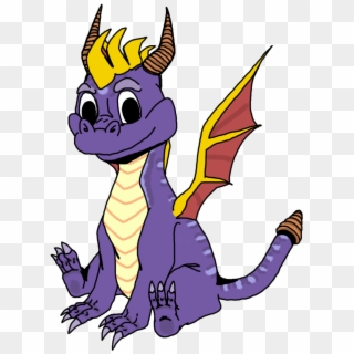 Spyro The Dragon - Cartoon, HD Png Download