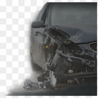 Crushed Front Of A Car - Joyce Blessing Had An Accident, HD Png Download