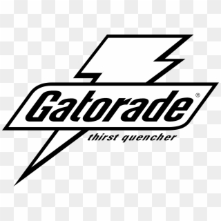 Gatorade Logo Black And White - Gatorade, HD Png Download
