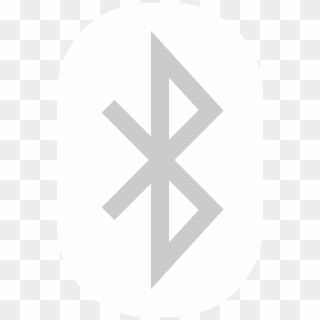 Bluetooth Png Image - Bluetooth Logo Grey, Transparent Png