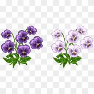 Blue Flower Crown Png - Clip Art Violets, Transparent Png