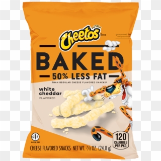 Cheetos® Baked Whole Grain Rich White Cheddar Cheese, HD Png Download