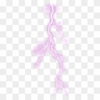 #lightning #lightningbolt #purpleaesthetic #purple - Sketch, HD Png Download