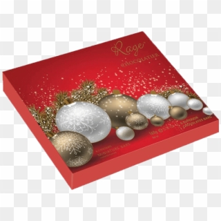 Rage Christmas Superior Chocolate Red Box - Christmas Ornament, HD Png Download