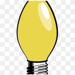 Bulb Clipart Christmas Tree Light, HD Png Download