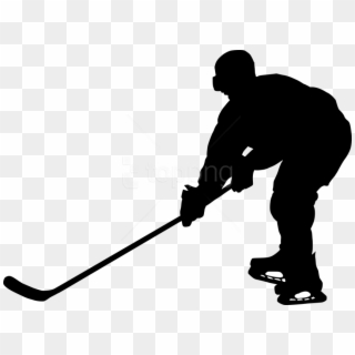 Free Png Hockey Silhouette Png - Ice Hockey, Transparent Png