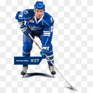 Athlete Cutout - Hockey Player Png, Transparent Png